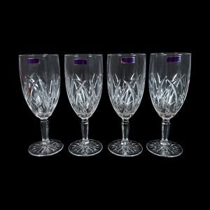 Marquis By Waterford Markham All Purpose Wine Goblet Set Of 4 Crystal Glasses